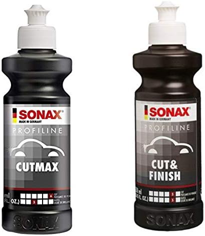 SONAX Cutmax & Cut & Finish 250ml Kit
