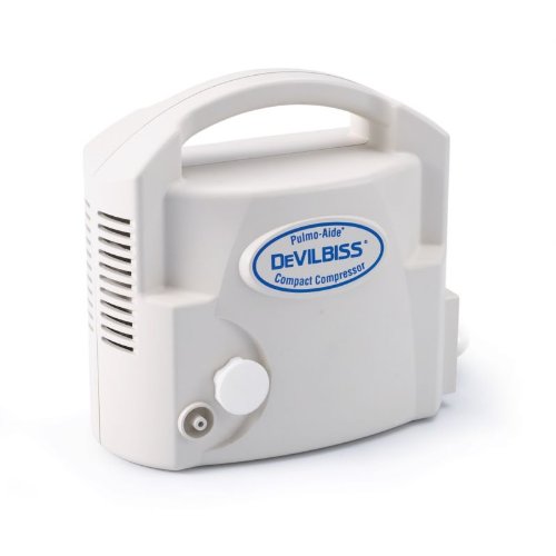 DeVilbiss none Pulmo-aide compact compressor Nebulizer (White)