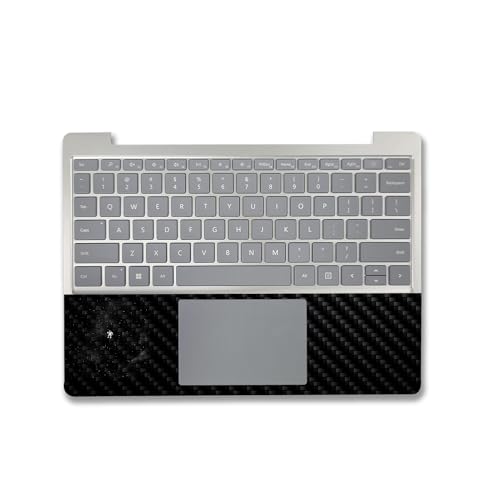 Image of MightySkins Carbon Fiber Skin Compatible with Microsoft Surface Laptop Go 3 (2023) Full Wrap Kit - Gravity | Protective, Durable Textured Carbon Fiber Finish | Made in The USA