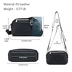 POIUGOYA-Small-Crossbody-Bags-for-Women-Leather-Womens-Shoulder-Purses-and-HandbagsFour-Zip-Camera-Purse-with-Wide-Strap