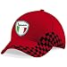 Subla2017 Vespa Scooter Logo brodé VIP Premium Casquette de baseball – 1085 -  Noir - Taille Unique
