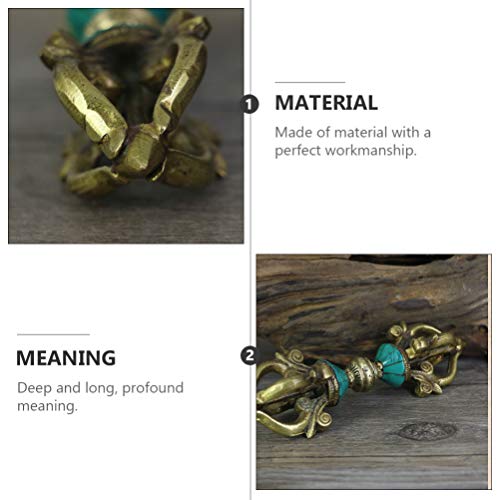 ARTIBETTER Five Cobalt Dorje Vajra Dharma tibetano meditação budista Dorje comércio justo budista ti