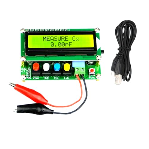 Testeur de capacité et inductance avec puce de précision numérique et écran LCD