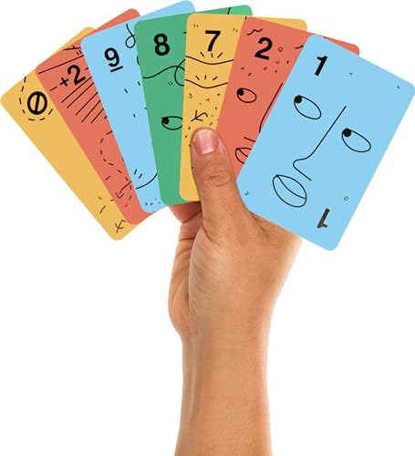 Mattel Games UNO Artiste Shantell Martin Kartenspiel für Kinder, Erwachsene und Familiennacht, Sammeldeck mit Grafik und Kunst von Shantell Martin, Mehrfarbig – Bild 3