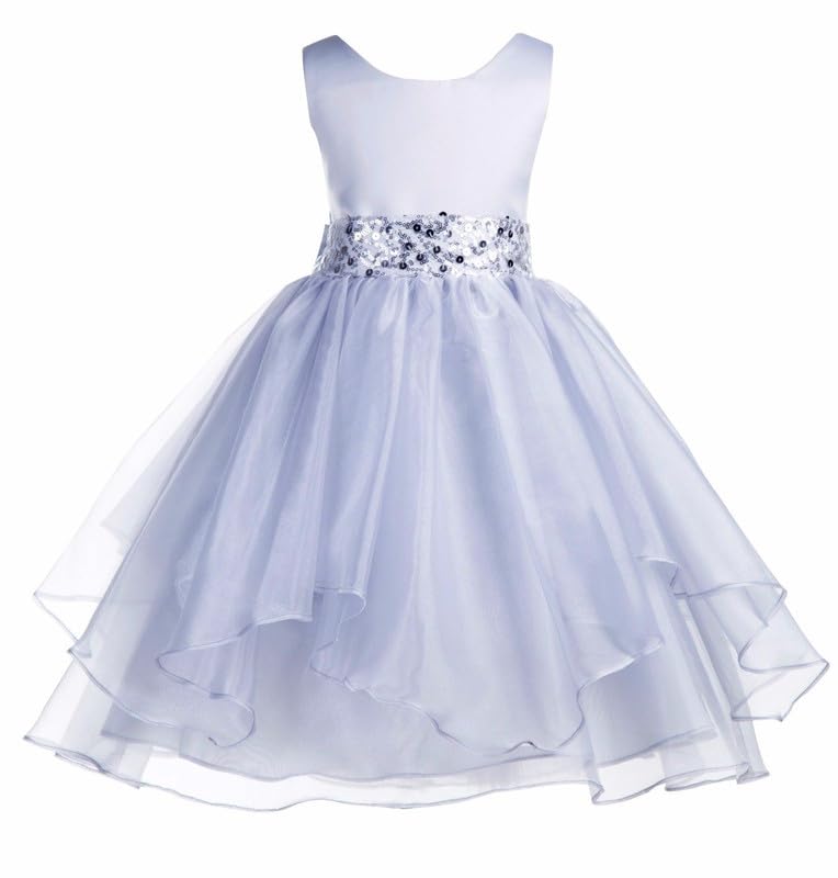 Image of Girl's Synthetic A-Line Maxi Dress