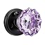 Purple Crystal+Black Finish