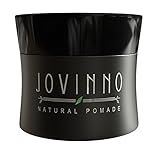 Jovinno Premium Natural Water Based Hair Styling Pomade - Matte Shine for thin to thick hair Medium to Strong Hold Clear Formula Made in France 1.7oz (50ml) - Travel Size
