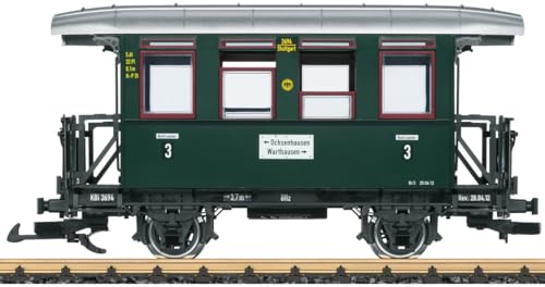Chariot de tourisme ÖMB LGB 33078 G la perfection du modélisme d'époque VI