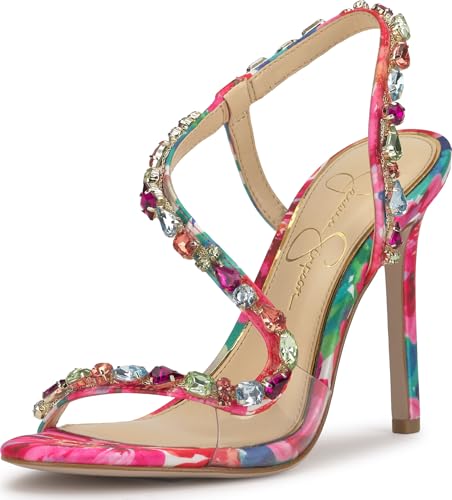 Image of Jessica Simpson Jaycin Embellished Heeled Sandals
