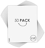 Golden State Art, 16x20 Picture Mat Matte Backerboards for Framing. Pack Contains 50 Backing Boards (White, 50 Pack)