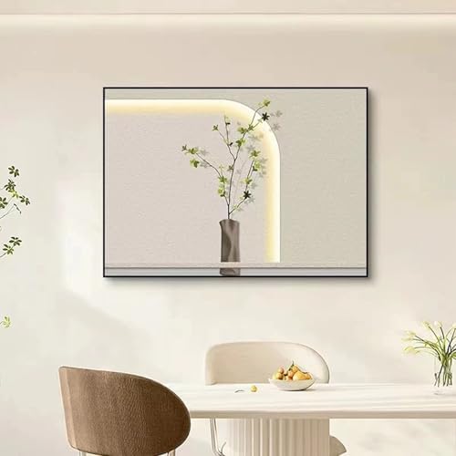 Wall Mounted Electrical Panel Cover - Decorative Fuse Box Cabinet for Hidden Circuit Breaker, Modern Design (40x30cm) - Stylish Wall Art & Circuit Protection Solution