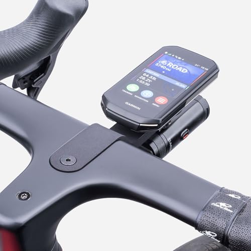 Support Compteur Vélo Anti Vibration Garmin Edge en Carbone Imprimé 3D