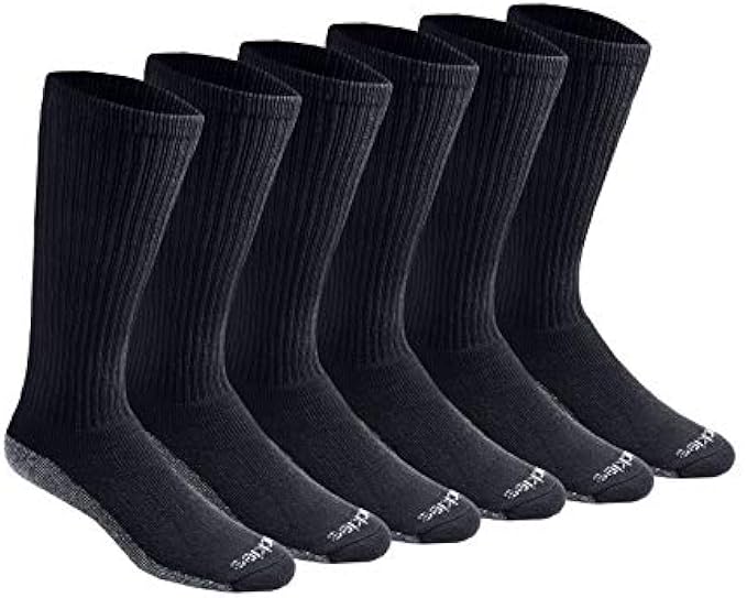 Dickies Men's Multi-Pack Dri-tech Moisture Control Boot-Length Socks