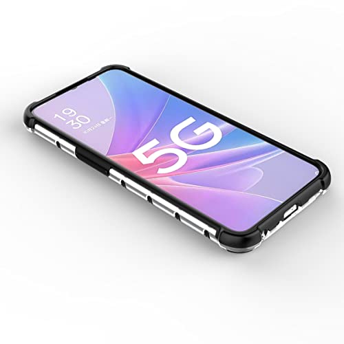 Image of Glasgow Back Case Cover Compatible with [ Oppo A58 5G / A78 5G ] (Stylish Design) - Black