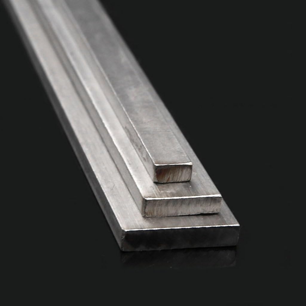 304 Stainless Steel Square Bar Plate Thickness 12mm Length 100mm 200mm 300mm 500mm Solid Plate/Strip, 1pcs* 40 *(12 * 40 * 100mm)