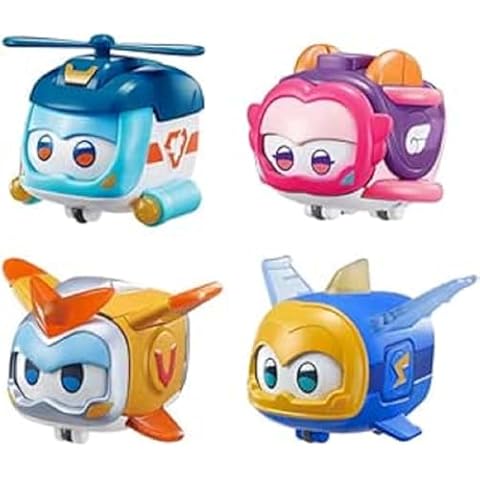 Super Wings Super Pet Action Figures Set Cover