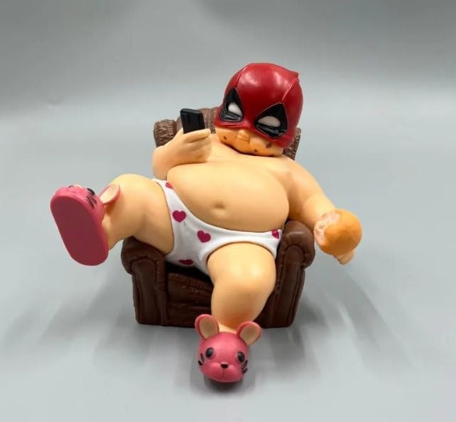 BOENJOY Gifts- Deadpool Fat BOY Action Figure Toy for Car Dashboard, Decoration, Cake Topper, Office Desk & Study Table (B0D8QJQ4VF) Amazon Price History, Amazon Price Tracker