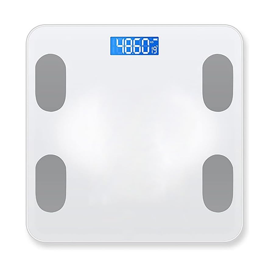 Melfi Digital Bathroom Scales for Body Weight High Precision Sensors Accurate Weight Machine for People, LED Display.