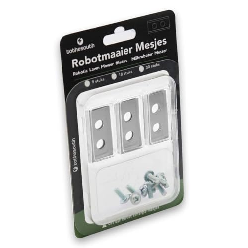 30x To the South® Mähroboter Klingen Stahl passend für Mowox RM 750 BTU-SN - 30 Stück
