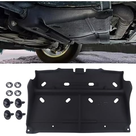 DOLKSN Engine Splash Shield Under Diaper Compatible with 2015-2020 Ford F150 Gasoline Engine (Not Fit Raptor Model/Not Fit 3.0L Diesel) Rplace# ML3Z-7222-D Cover