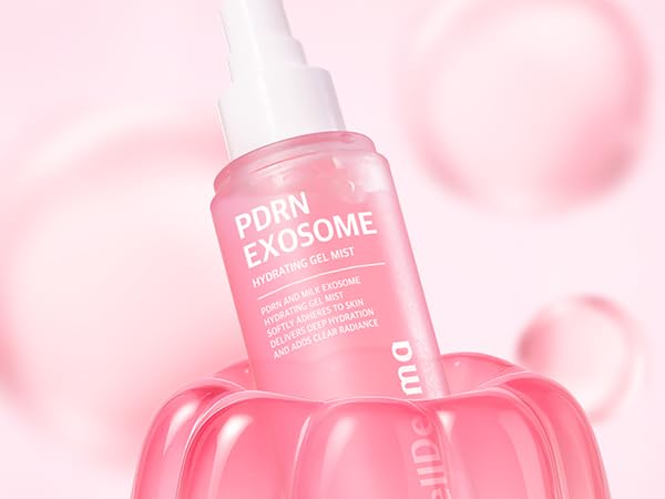 WELLDERMA PDRN Exosome Gel Mist, 100ml / 3.38 fl.oz – Hydrating & Soothing Hydrogel Face Mist with Collagen, Peptides, Hyaluronic Acid, and Botanical Extracts for Daily Skincare - Image 3