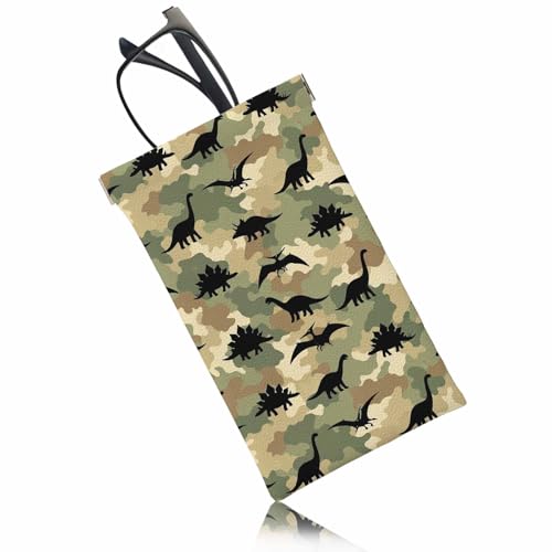 Image of Dragonfly Glasses Case Lightweight Glasses Cases PU Sunglass Organizer Eyeglasses Case Glasses Cases For Men Women
