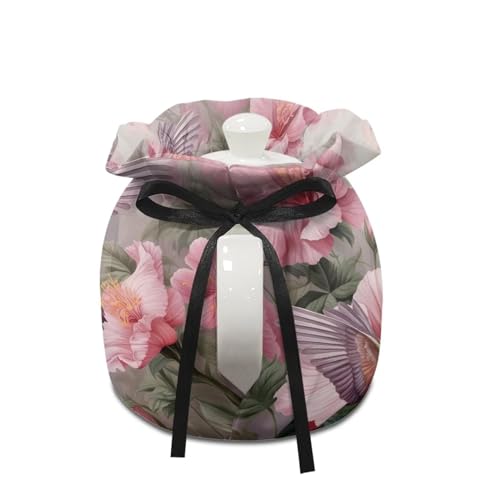 Image of Hummingbird Floral Teapot Cozy for Teapot Tea Pot Dust Cover Teapot Cozies Insulation and Keep Warm Kitchen Accessory for Home Kitchen Office Holiday Party Decor