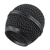 Microphone Grille Replacement Beta 58A, Metal Mesh Head with Built-in Foam Windscreen, Dynamic Mic Cover Protector, Silver Gold Red Black Options(Black) #3