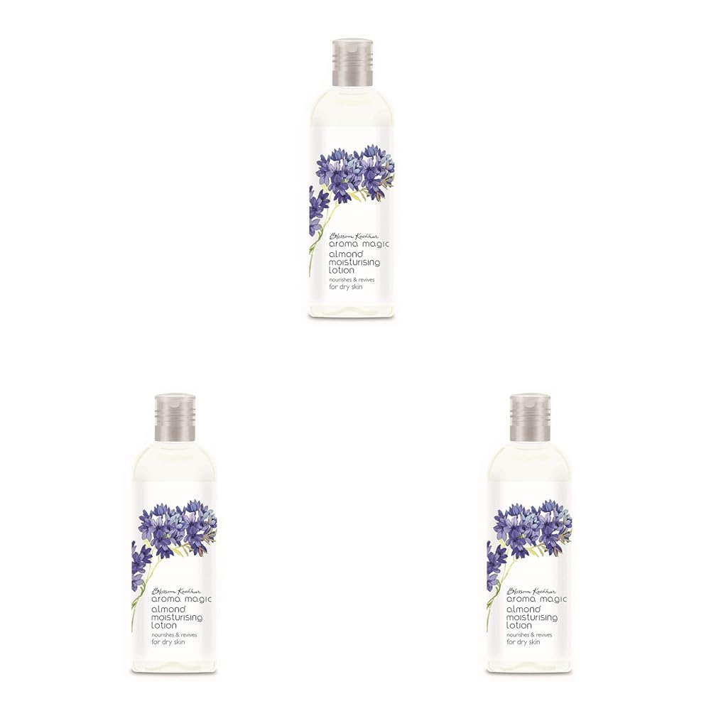 Aroma Magic Almond Moisturising Lotion, 200ml (Pack of 3)