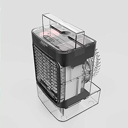 Mini refroidisseur air et ventilateur de refroidissement de table avec 3 modes et télécommande