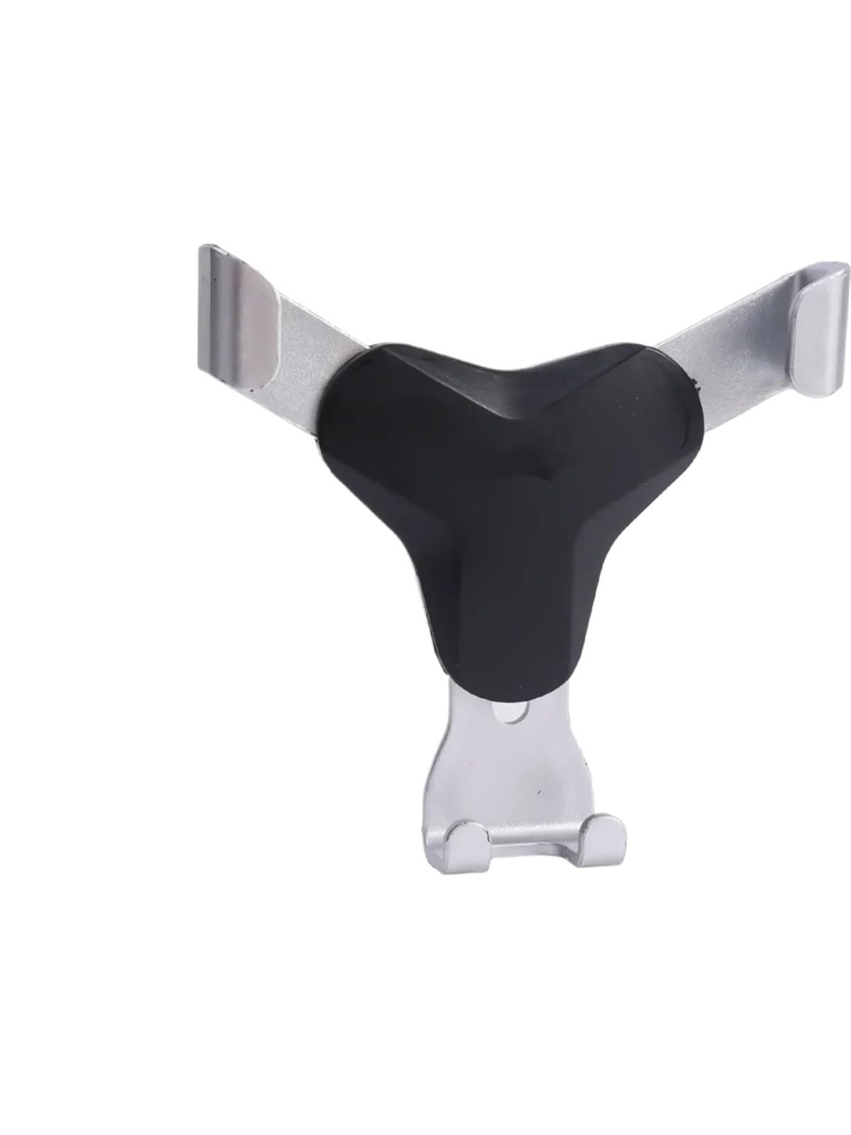 Per Samsung Gravità Supporto Per Auto Sfiato Auto Montaggio Clip Supporto Cellulare No Magnetico GPS Supporto Per Cellulare Porta Cellulare Auto(Silver)