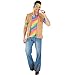 TecTake dressforfun Costume da Uomo - Hippie Peace | con Questo Costume Diventerete Gli Hippie dei Tempi Moderni | incl. Fantastica Fascia per Capelli (S | No. 300947)