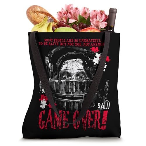 Bolso Tote Saw Game Over Head Trap Horror Movie miniatura 4