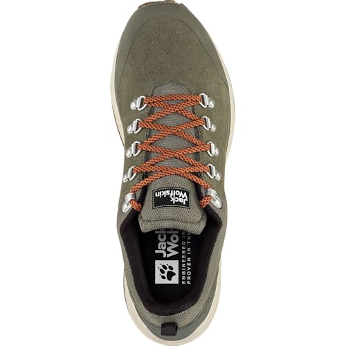Jack Wolfskin Herren Terraventure Urban Low M, Khaki / Orange, 42.5 EU – Ansicht 5