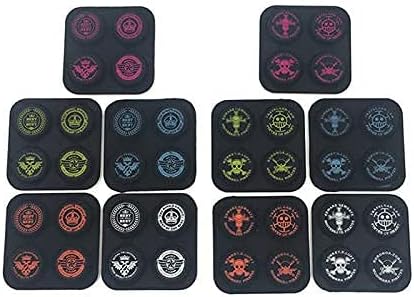 Einuz 1 Set Analog Silicone Thumb Stick Grip Joystick Caps Cover Thumb Grip Cover Skin Replacement for PS Vita PSVita PSV 1000 2000 (A White)