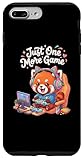 Installation facile Video Gaming Just One More Game Gaming Red Panda Coque pour iPhone 7 Plus/8 Plus