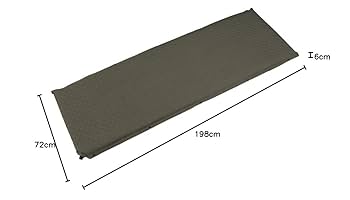 ヒーリングインフレータブルマット シングルジュクスイ6 ホールアース 6㎝厚 ホールアース whole-earth ヒーリング インフレータブルマット