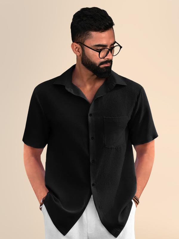 Image of Pinkmint Popcorn Regular Fit Half Sleeve Shirt for Men Combo Casual Shirt ll Sumeer Wear