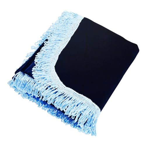 Toyvian Upright Piano Cover Key Piano Cover Light Luxury Tassel Edge Cloth for Upright Use As Maintenance Kit