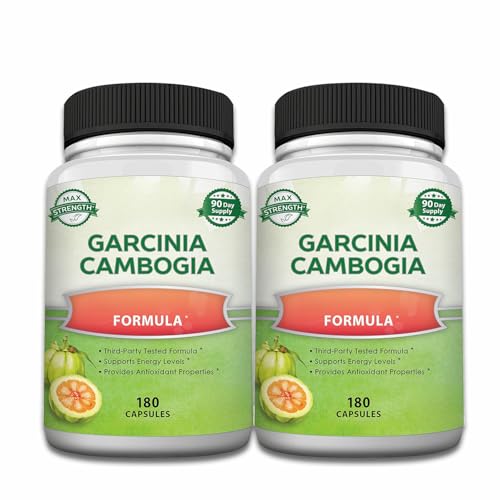 2PCS, Garcinia Cambogia   natural plant extract   good for good health   supports energy levels   antioxidant   vitality