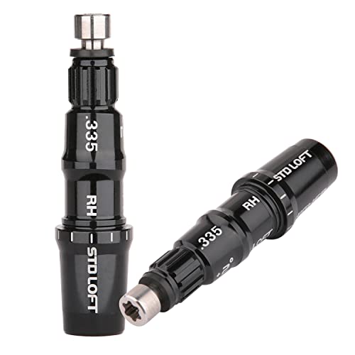 Na Golf Shaft Sleeve Adapter Compatible With Taylormade M1/M2/M3/M4/M5/M6/Sim/Sim Max/R15 Driver Fairway Wood 1Pc.335 Black #TOP5