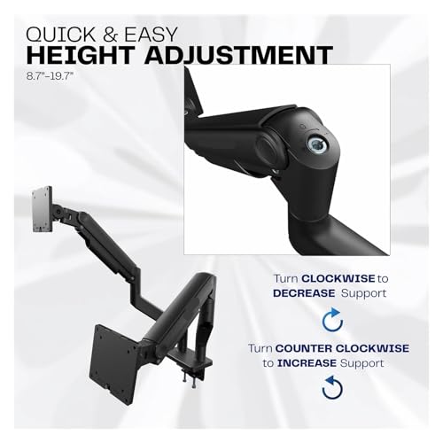 Support d'écran extra large extensible pour incliner et pivoter un moniteur 45'' - 5