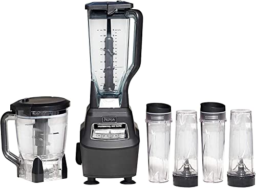 Image of BL770 Mega Kitchen System, 1500W, 72-oz Pitcher, 64-oz. Processor Bowl, (4) Four 16-oz. To-Go Cups