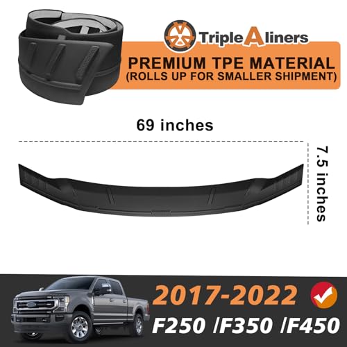 Image of TripleAliners Hood Bug Deflector Protector for 2017-2022 Ford F250 F350 /450