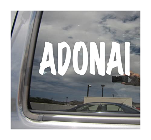 Adonai - My Lord Master Hebrew Car Truck Van Moped