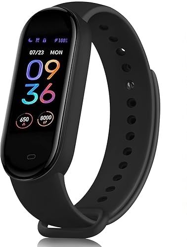 EDNITA Mi Band 5 Strap Original & Mi Band 6 Strap for Watch M5/M6 Band Bracelet Adjustable Wristband Sports Band Watch Strap Soft Silicone Replacement Straps