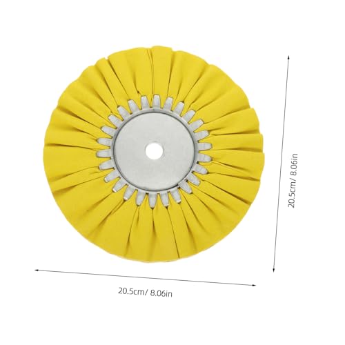 Buffing wheel pour surfaces métalliques en coton robuste pour meuleuse - 2