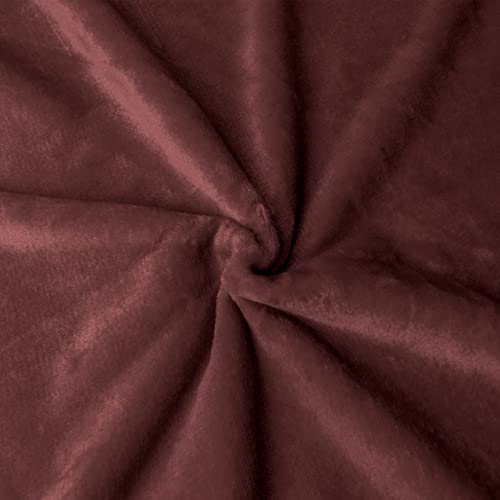 Pethur Waterproof Pet Blanket For Bed Couch Sofa, Flannel Throw For Dog Puppy Cat Reversible, Brown, Xl #TOP2