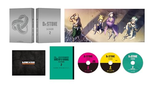 『Ｄｒ．ＳＴＯＮＥ』3rd SEASON DVD BOX 2 初回生産限定版（法人特典なし） [DVD]