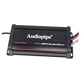 AudioPipe APTV-1000.2 Full Range IP67 Waterproof Marine Bridgeable Class D Amplifier for ATVs, UTVs,...